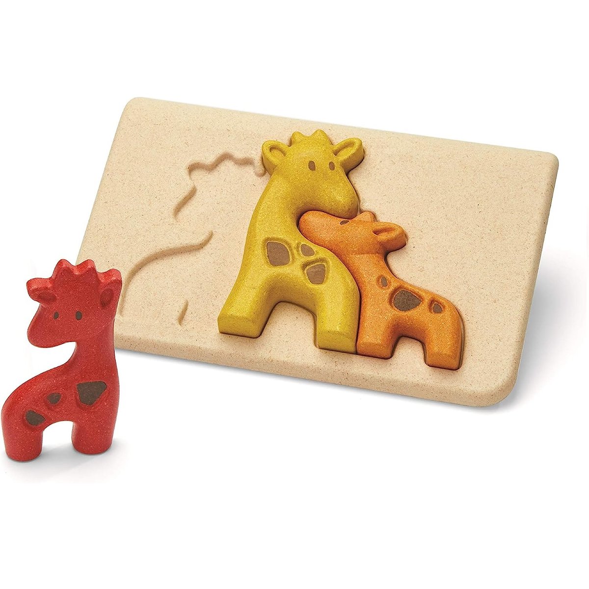 Mon premier puzzle Girafe orange, PLAN TOYS