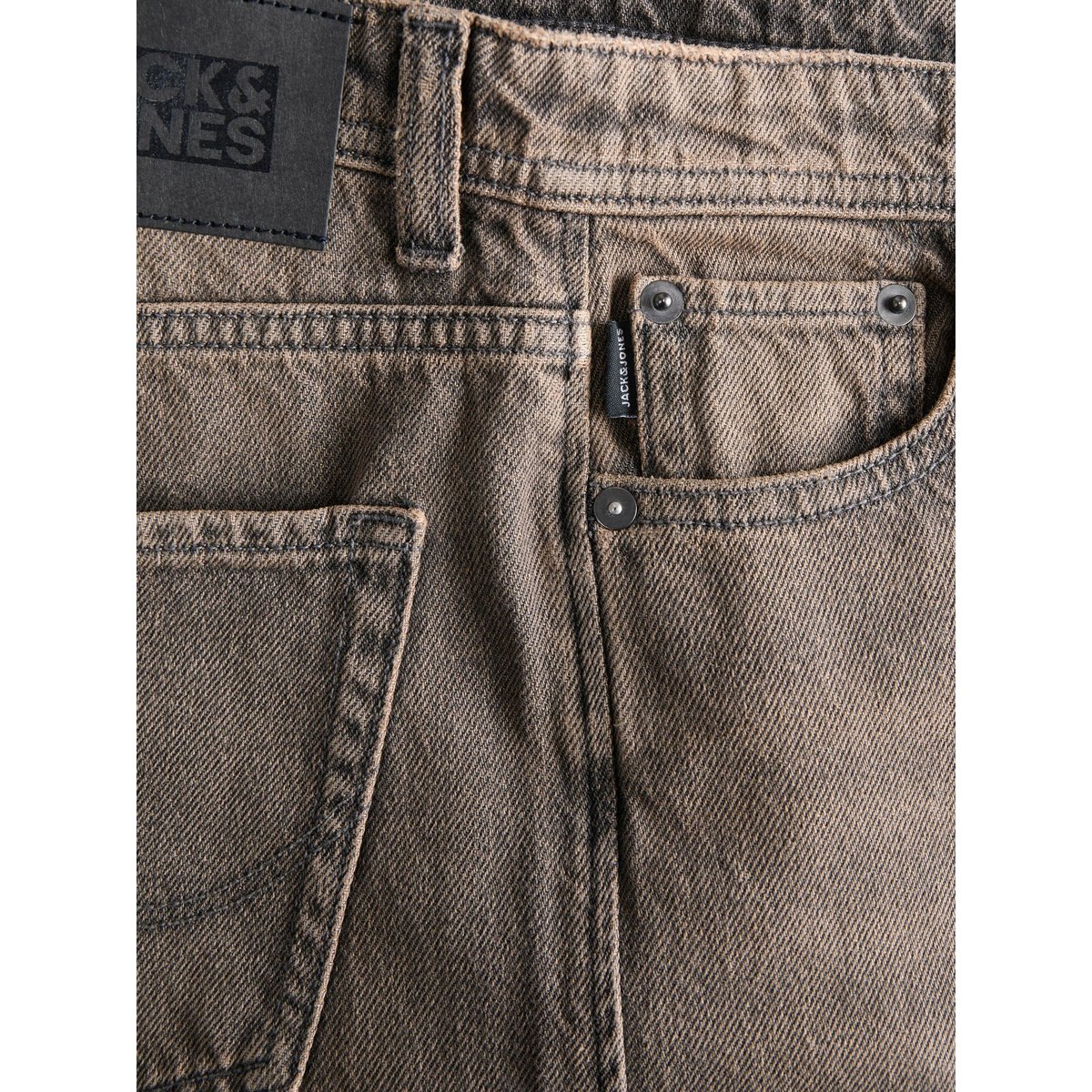 Jean Baggy Fit black denim, JACK & JONES JUNIOR