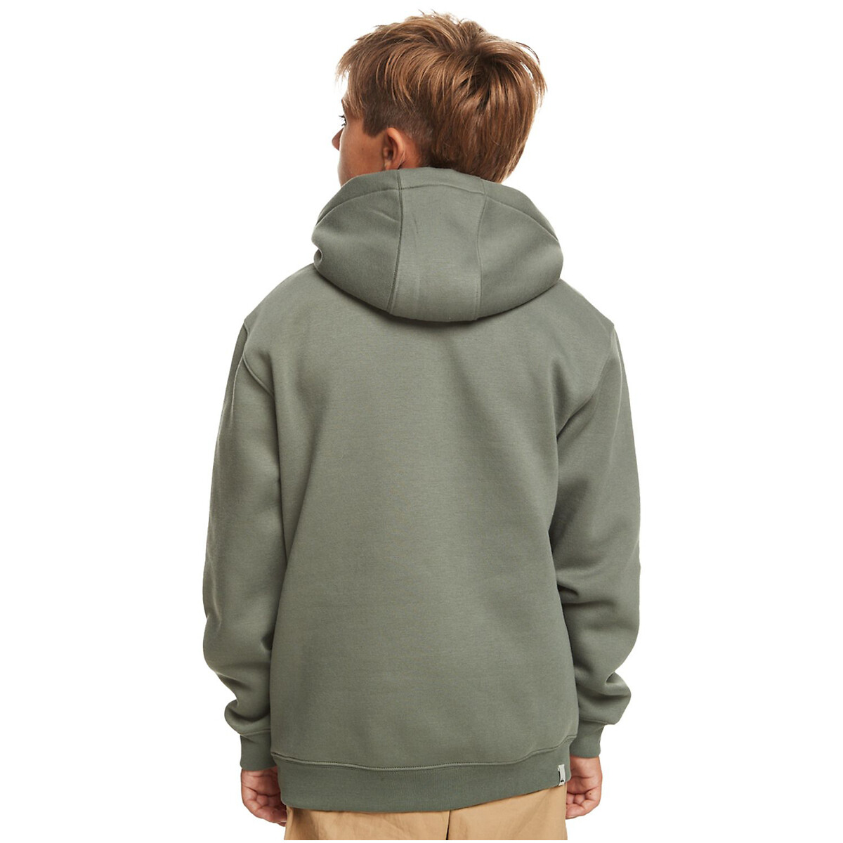 Sweat à capuche en molleton vert, QUIKSILVER