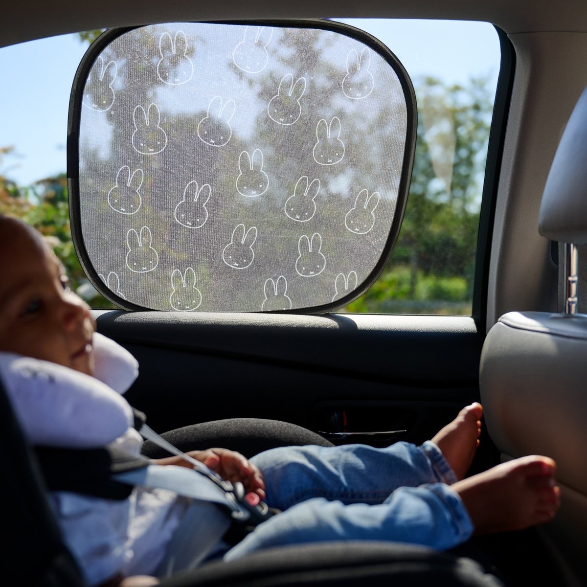 Lot de 2 pare-soleil statique pour voiture gris, DOOKY