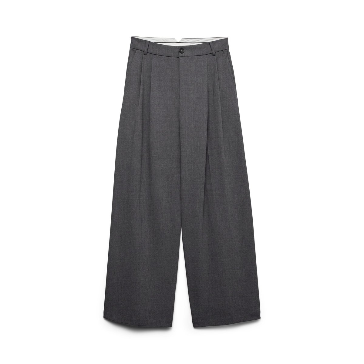Pantalon De Tailleur dark grey melange, VERO MODA