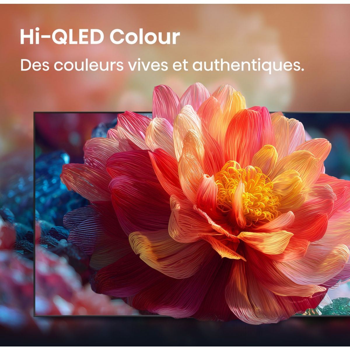 TV QLED 85E7S (2026) 85" (215 cm) 4K - anti-reflets couleur unique, HISENSE