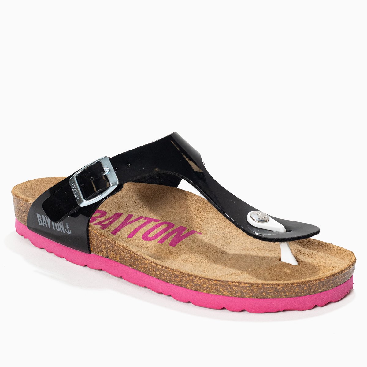 Tongs MERCURE noir, BAYTON