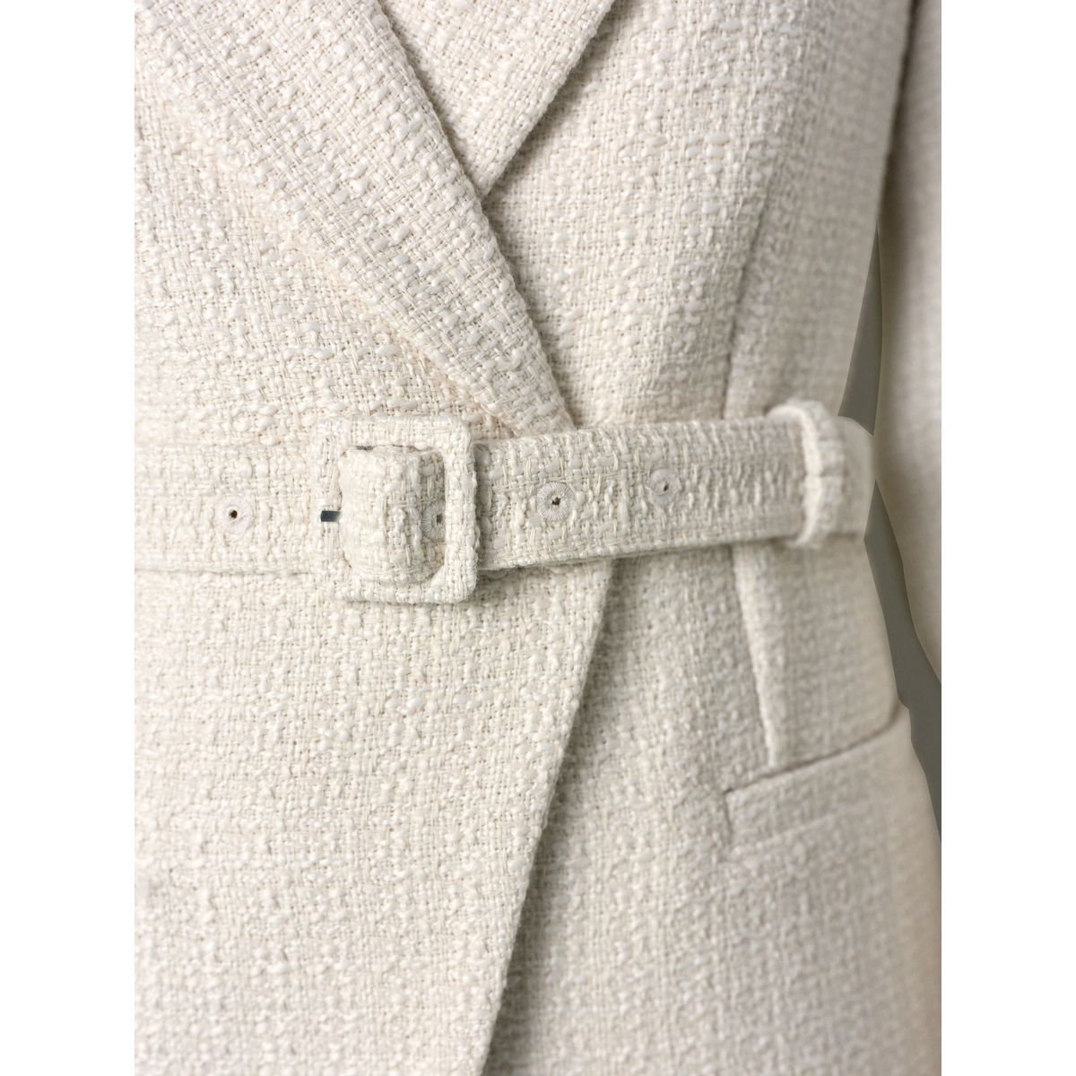 Blazer avec ceinture tabitha simmons x next écru, NEXT