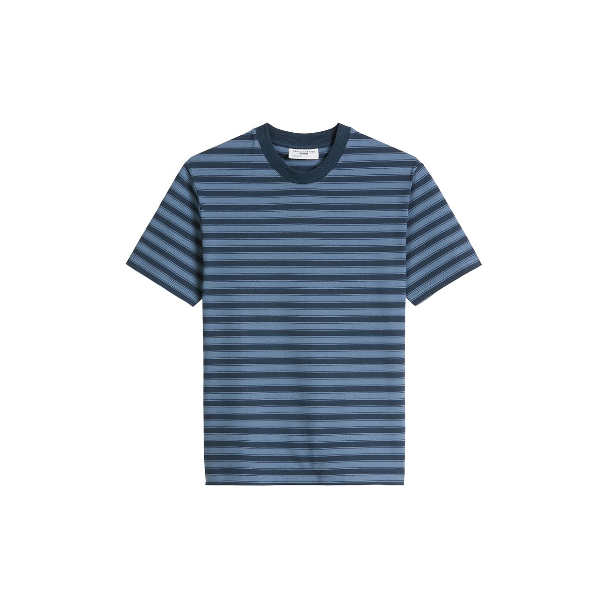 T-shirt relaxed en pur coton bio bleu foncé, MARC O’POLO DENIM