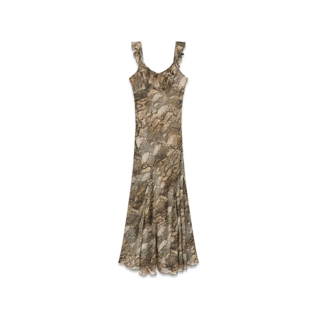 Long Imprimé Dress animalier, GUESS