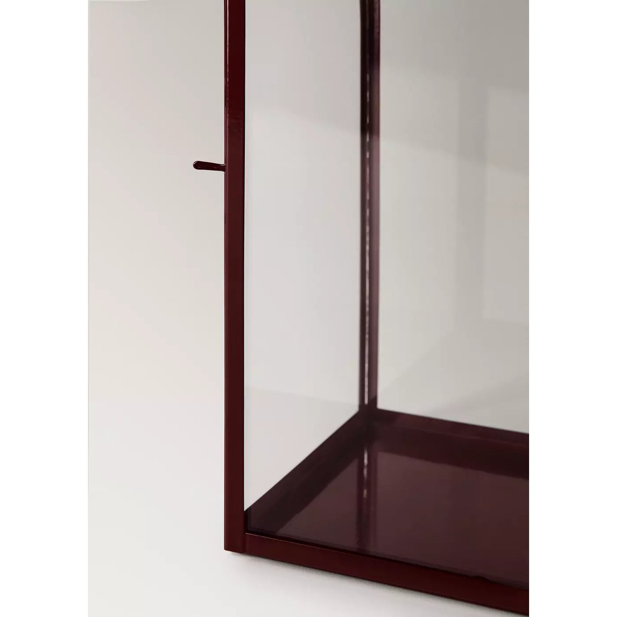 Bougeoir en verre grenat, MANGO HOME