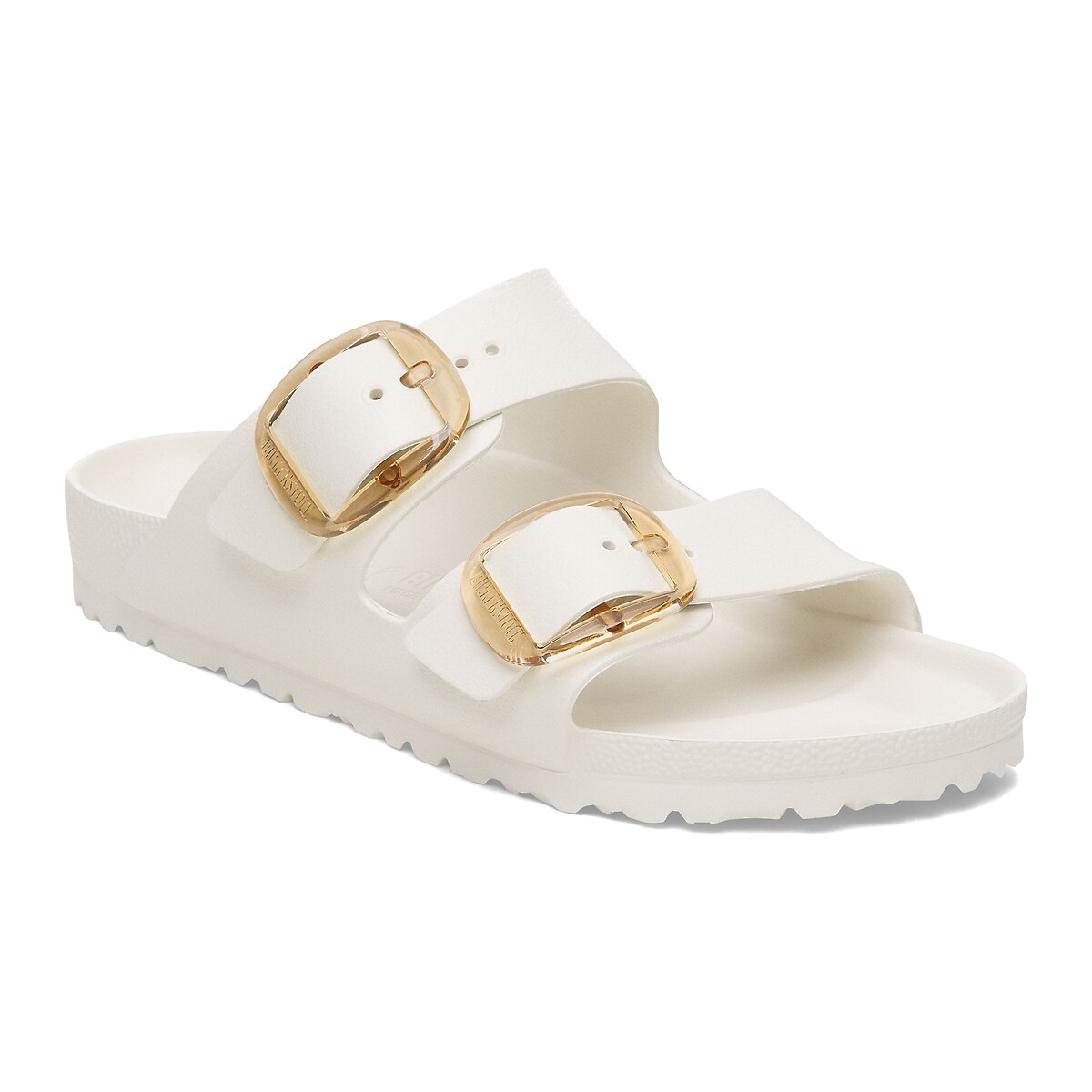 Sabot doppio cinturino ARIZONA BIG BUCKLE EVA bianco sporco, BIRKENSTOCK