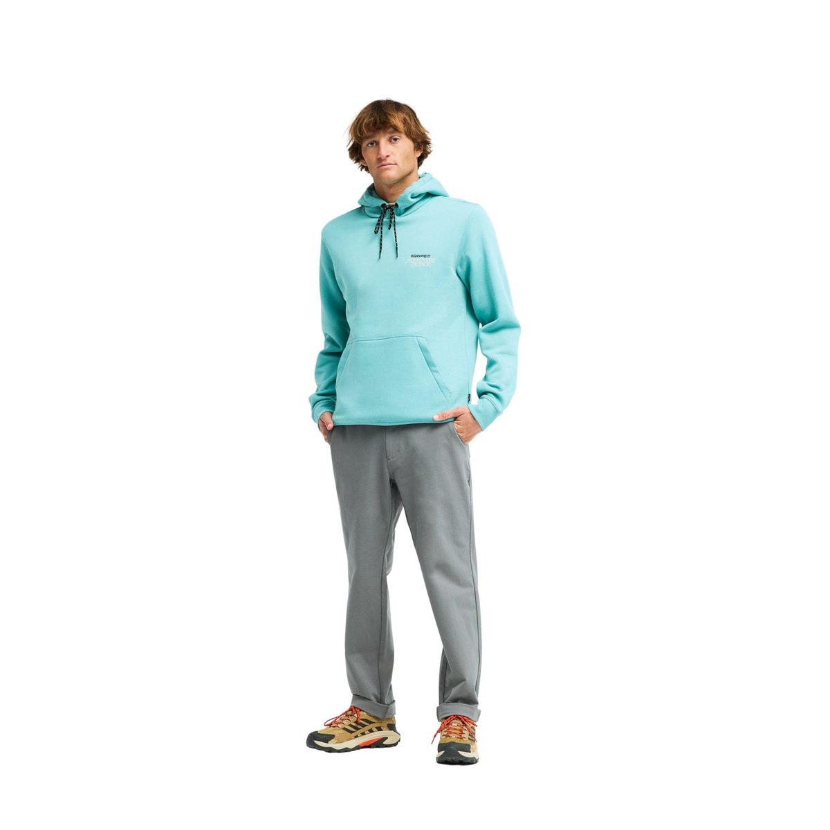 Sweat à capuche COMPASS vert laurel wreath, BILLABONG