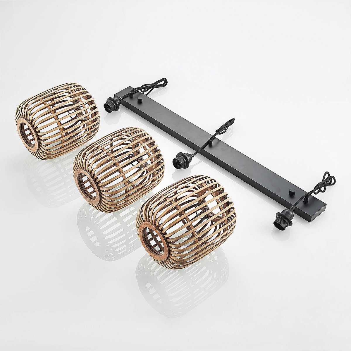 Suspension en bois traditionnelle, Canyana nature, LINDBY