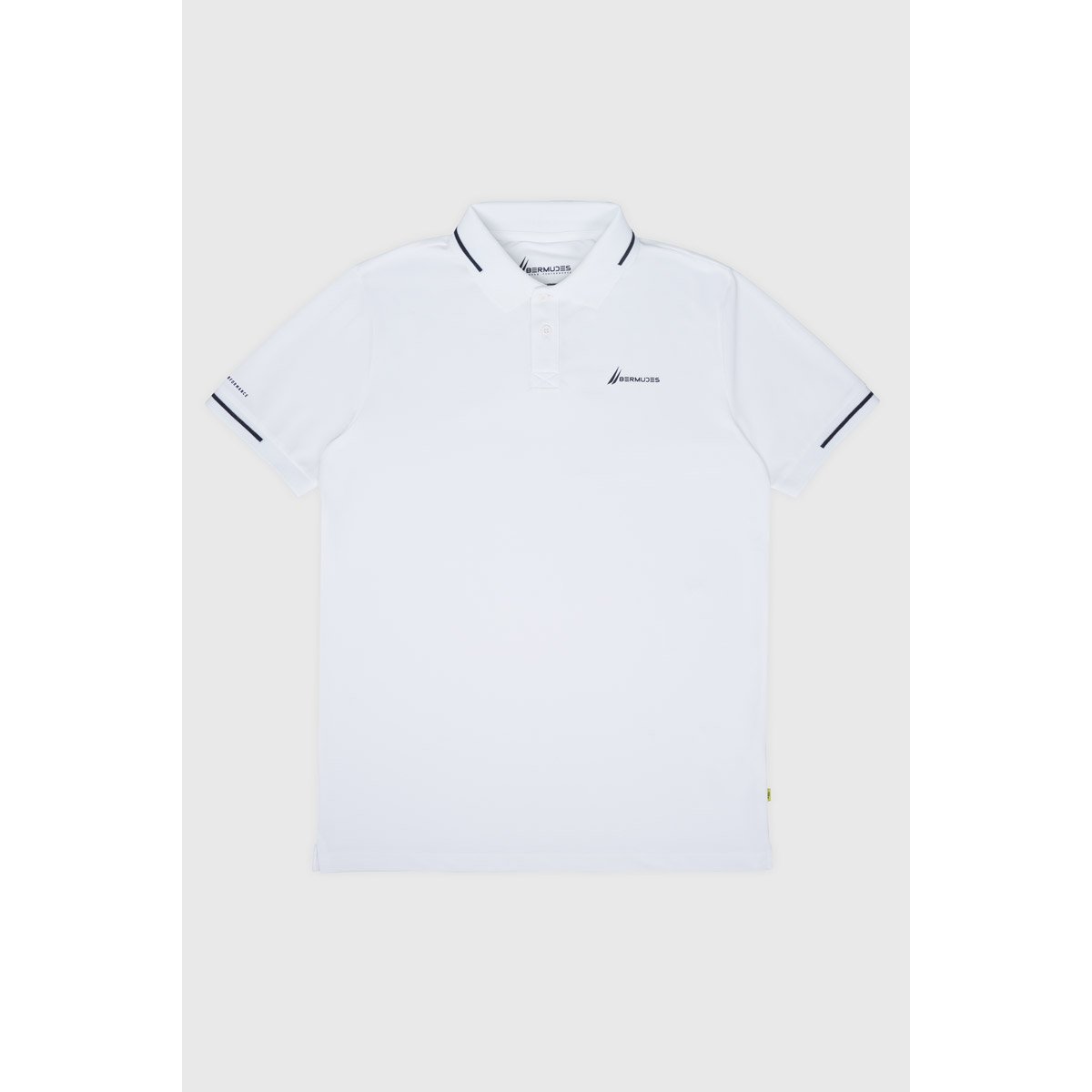 Polo GENNAKER blanc, BERMUDES