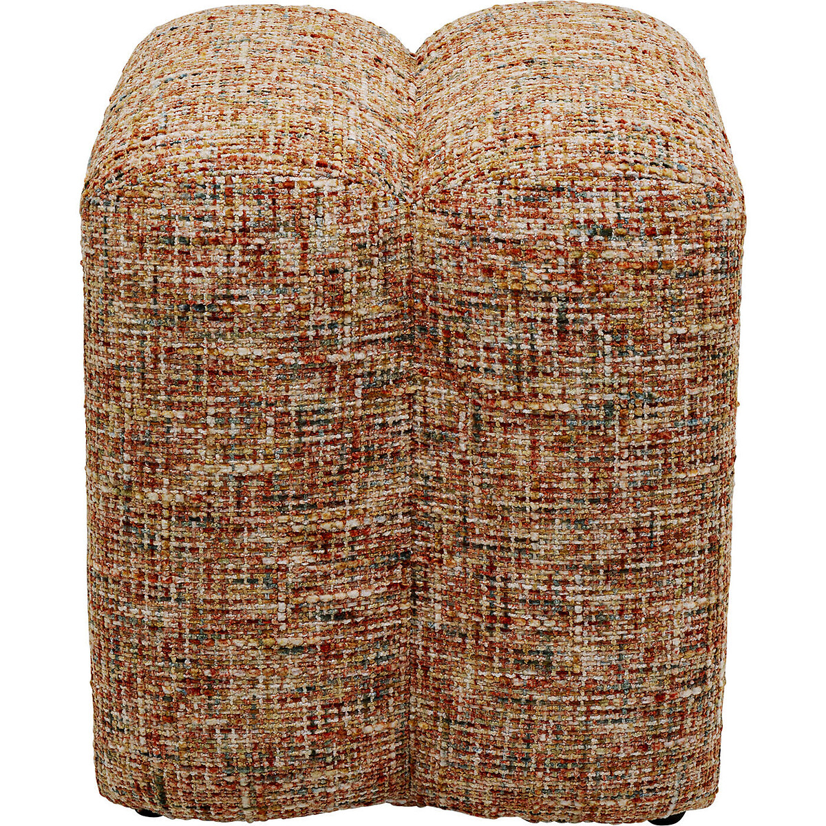 Hocker Lilja Melange braun, KARE DESIGN