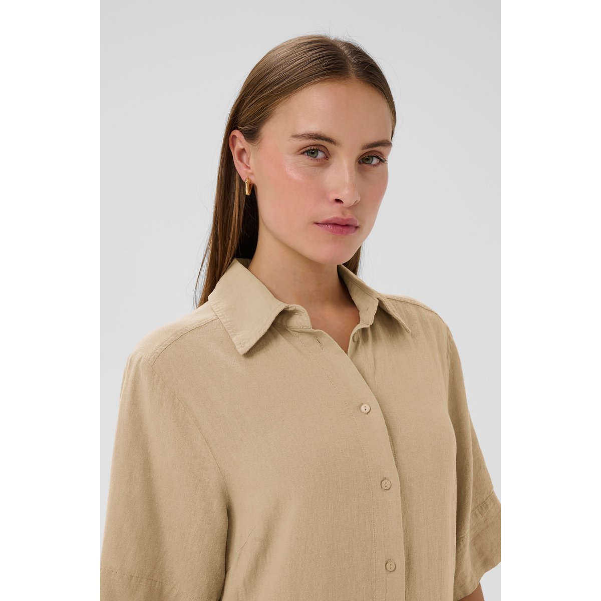 Robe beige white pepper, SOAKED IN LUXURY