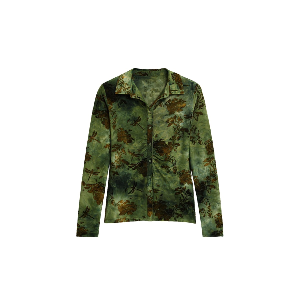 Chemise floquée vert, DESIGUAL