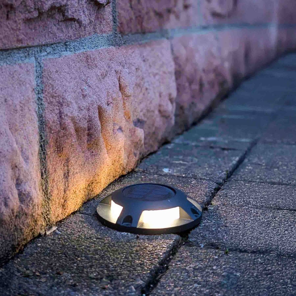 Lampe solaire en aluminium moderneLED anthracite, PRIOS
