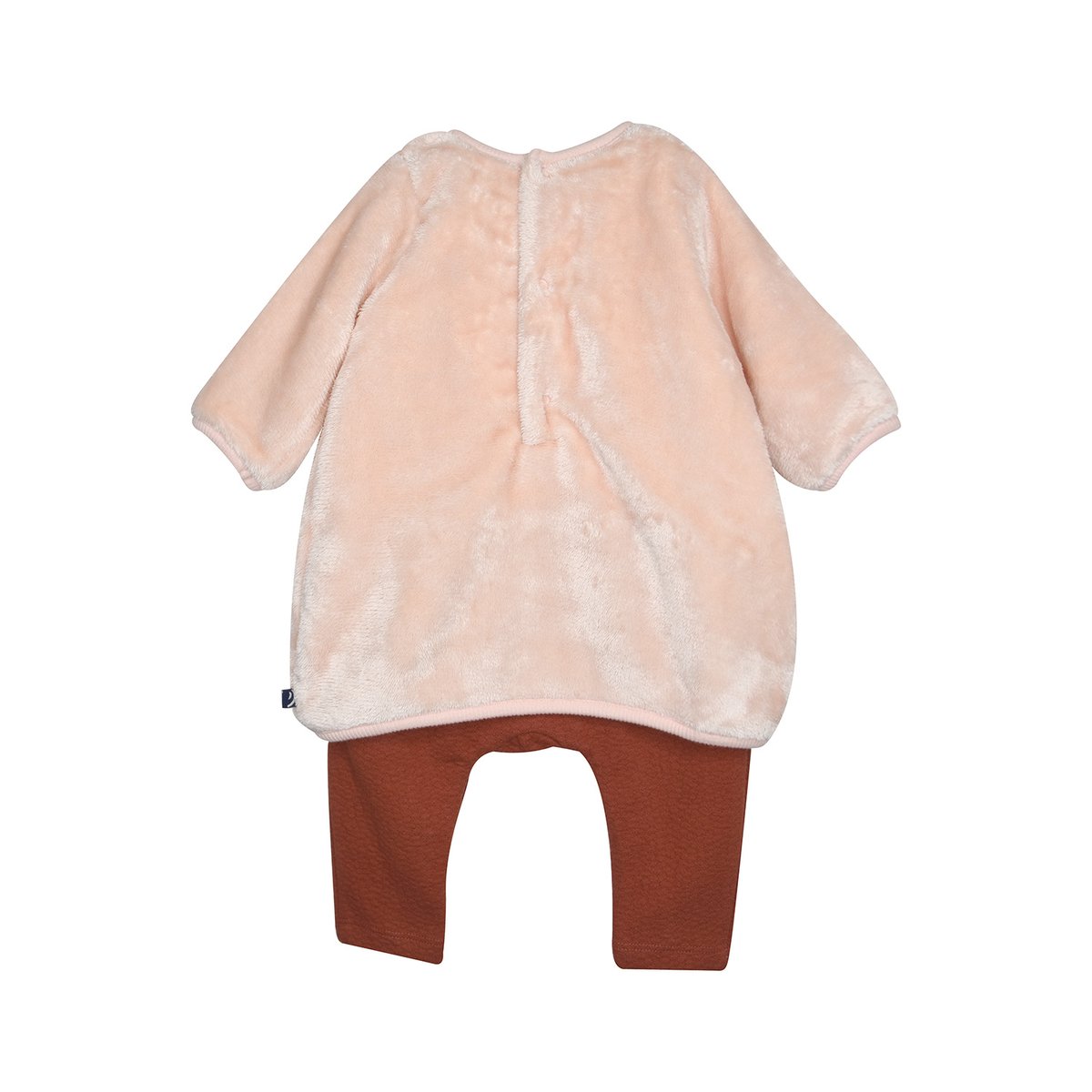 Combirobe en maille pascaline rose, SUCRE D'ORGE