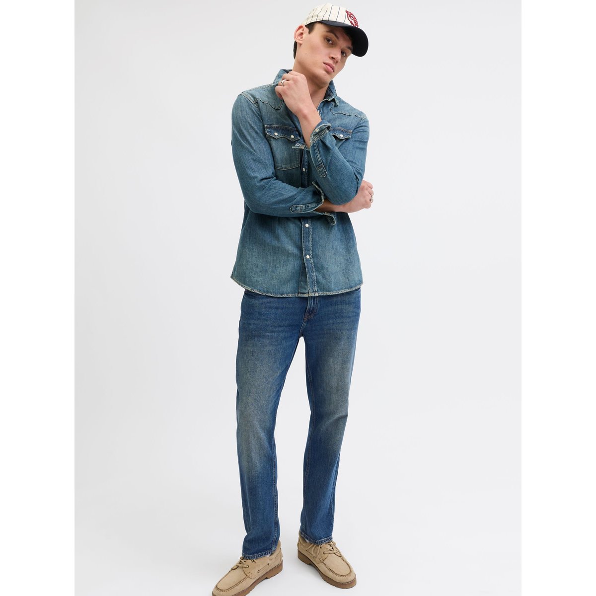 Coupe Regular blue denim, JACK & JONES