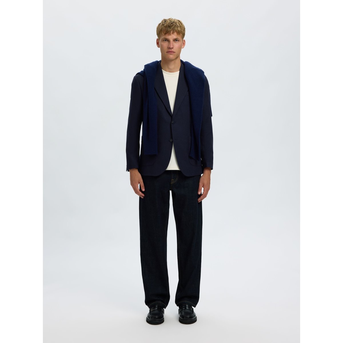Blazer À Simple Boutonnage bleu - dark sapphire1, SELECTED