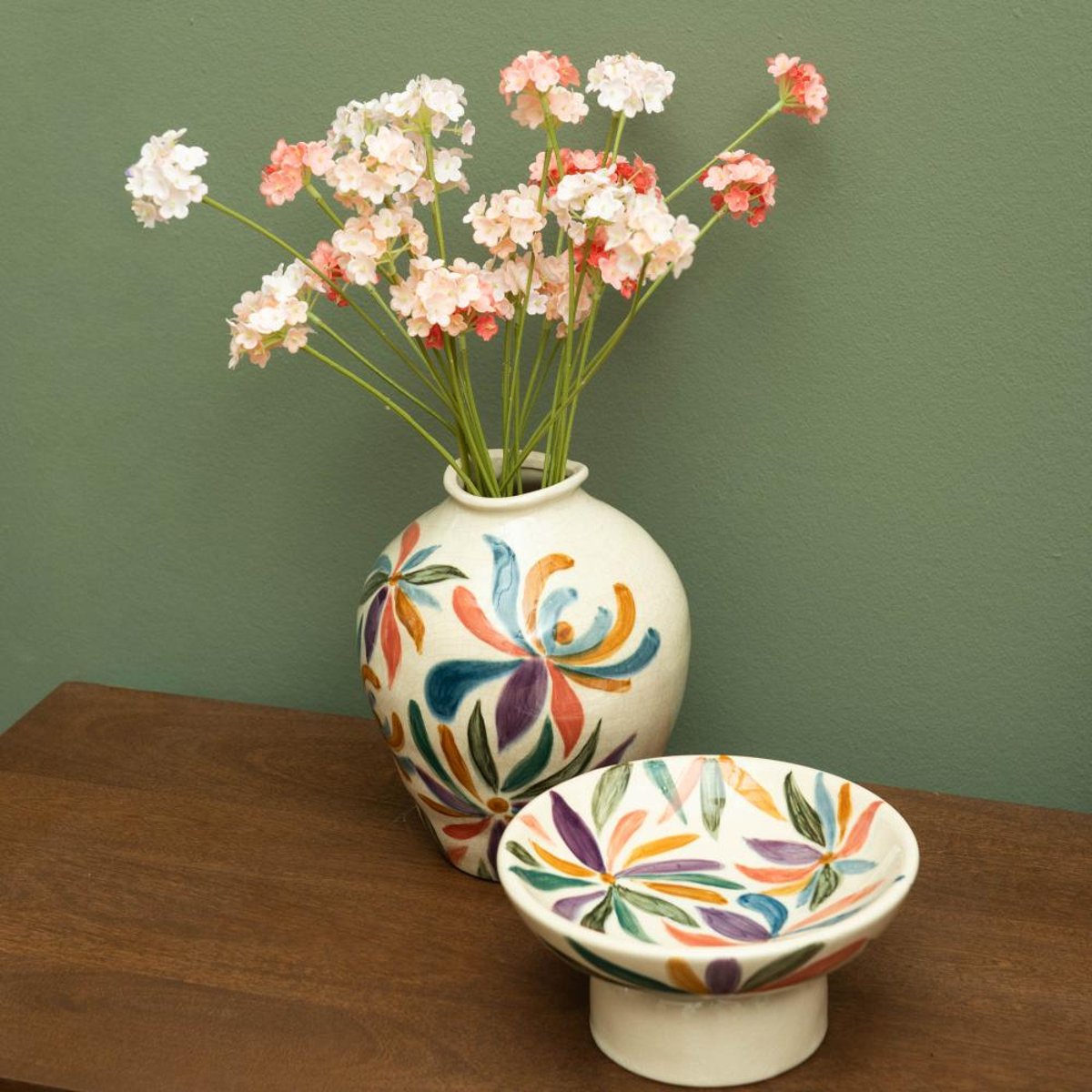 Vase Auralys - AURALYS crème / ivoire, AMADEUS