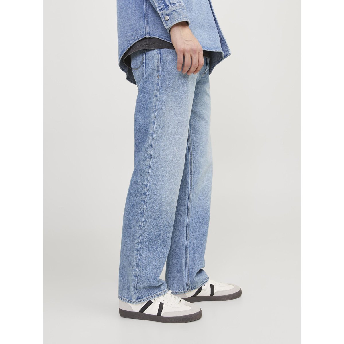 Jean À Coupe Loose blue denim, JACK & JONES