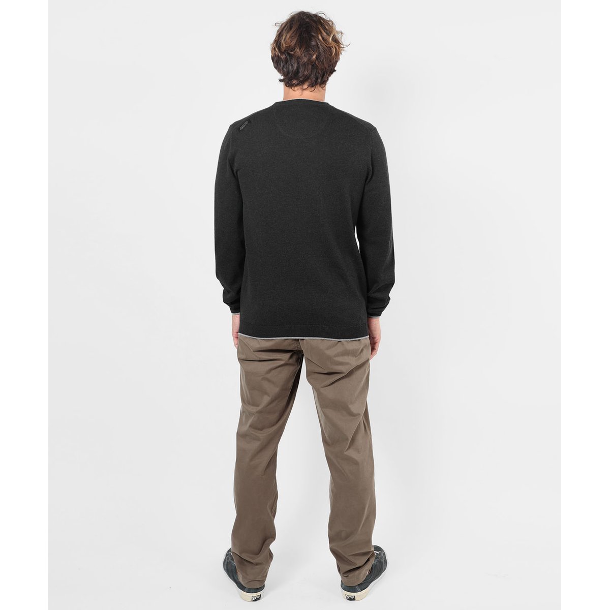 Pull PERONI black heather, OXBOW