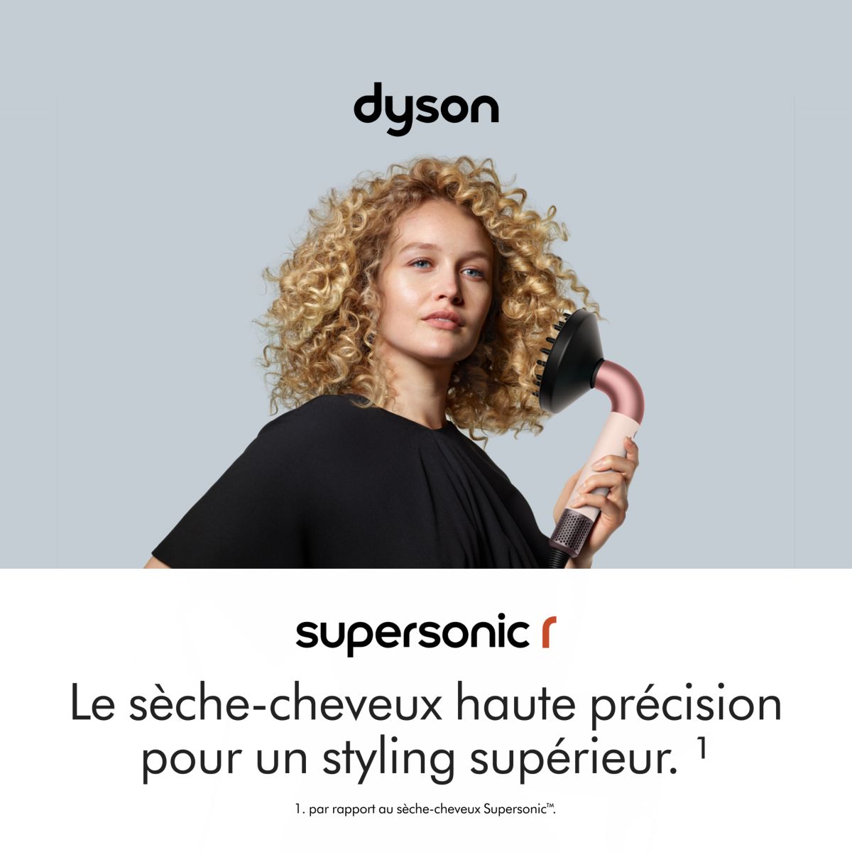 Sèche cheveux Supersonic R cheveux bouclés à frisés rose céramique rose, DYSON