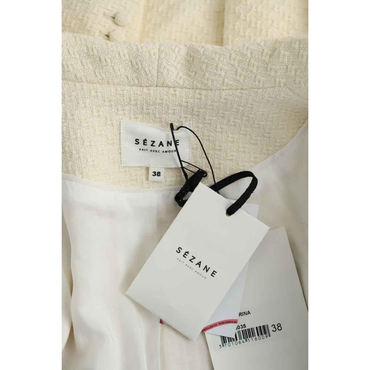 Blazer - Très Bon État ecru, SEZANE