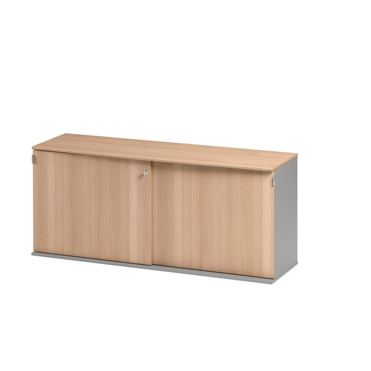 Crédence 2 portes coulissantes beige, GAMI