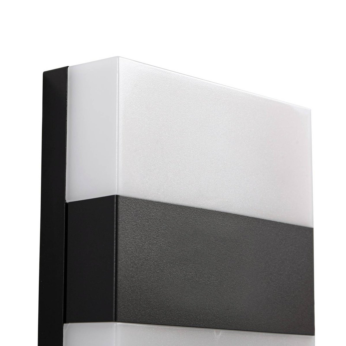 Applique extérieure en inox moderneLED anthracite, blanc, PRIOS