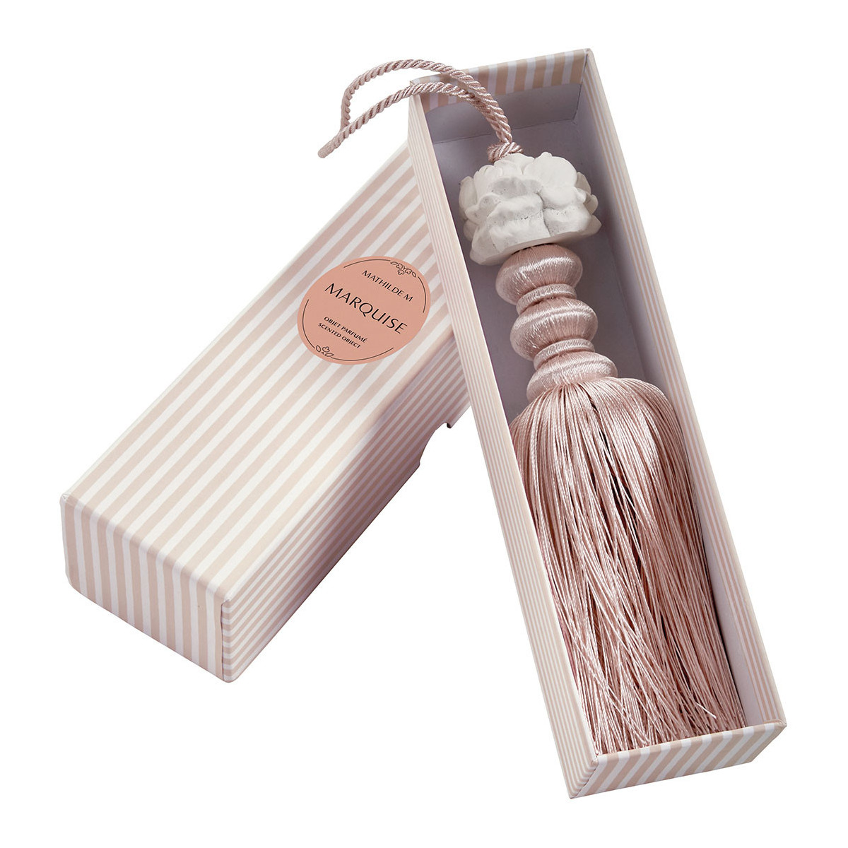Pompon parfumé - Marquise rose, MATHILDE M