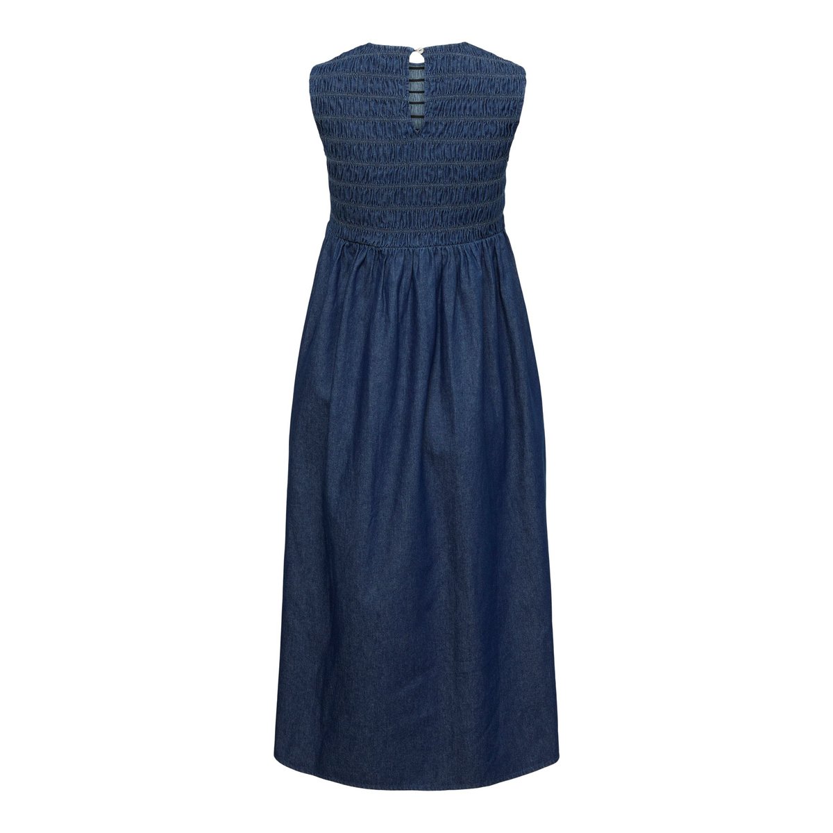 Robe dark blue denim, MAMA LICIOUS