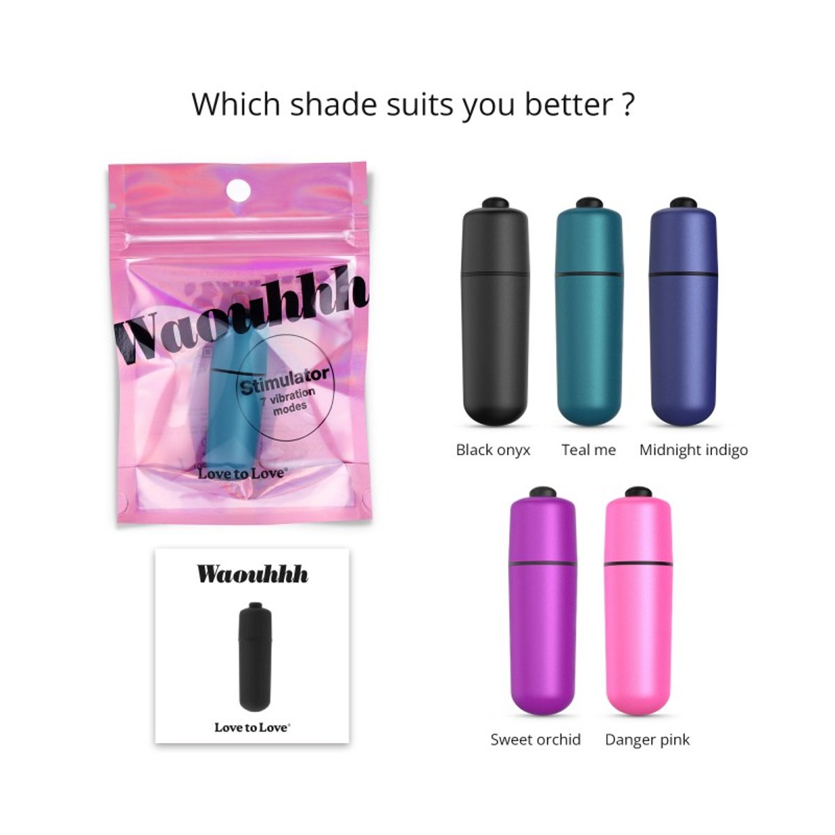 Waouhhh mini bullet bleu, LOVE TO LOVE