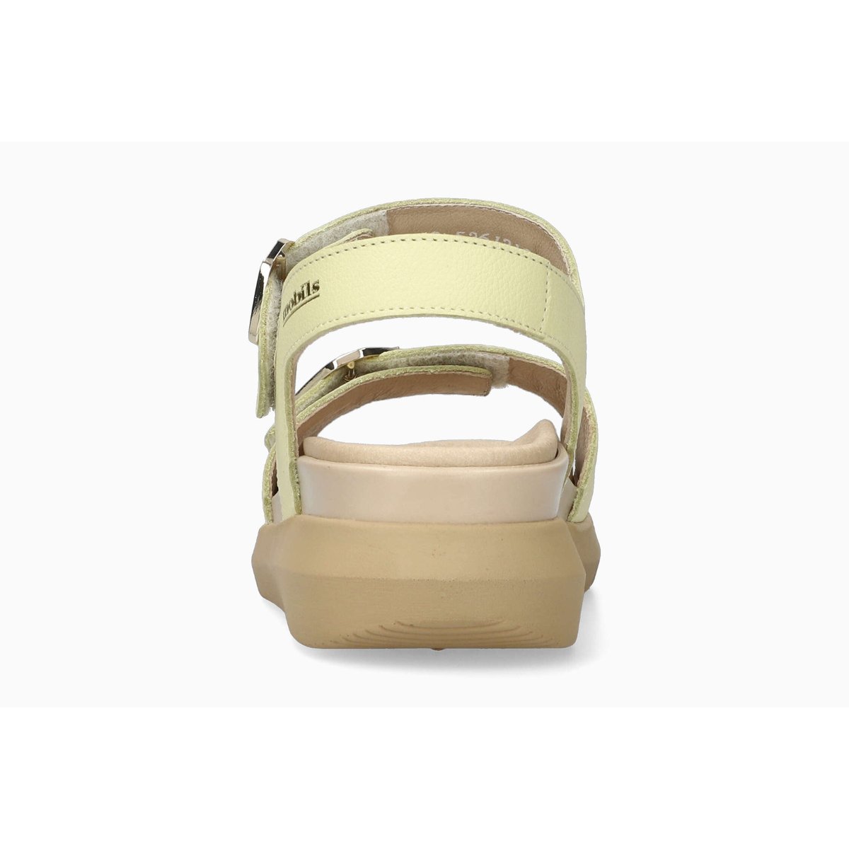 Sandales en cuir FYDA jaune banane 5149, MEPHISTO