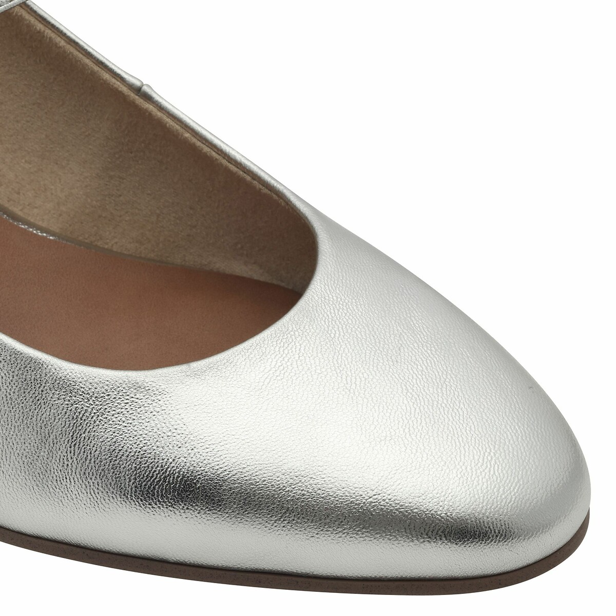 Heeled Mary Janes platinum, TAMARIS