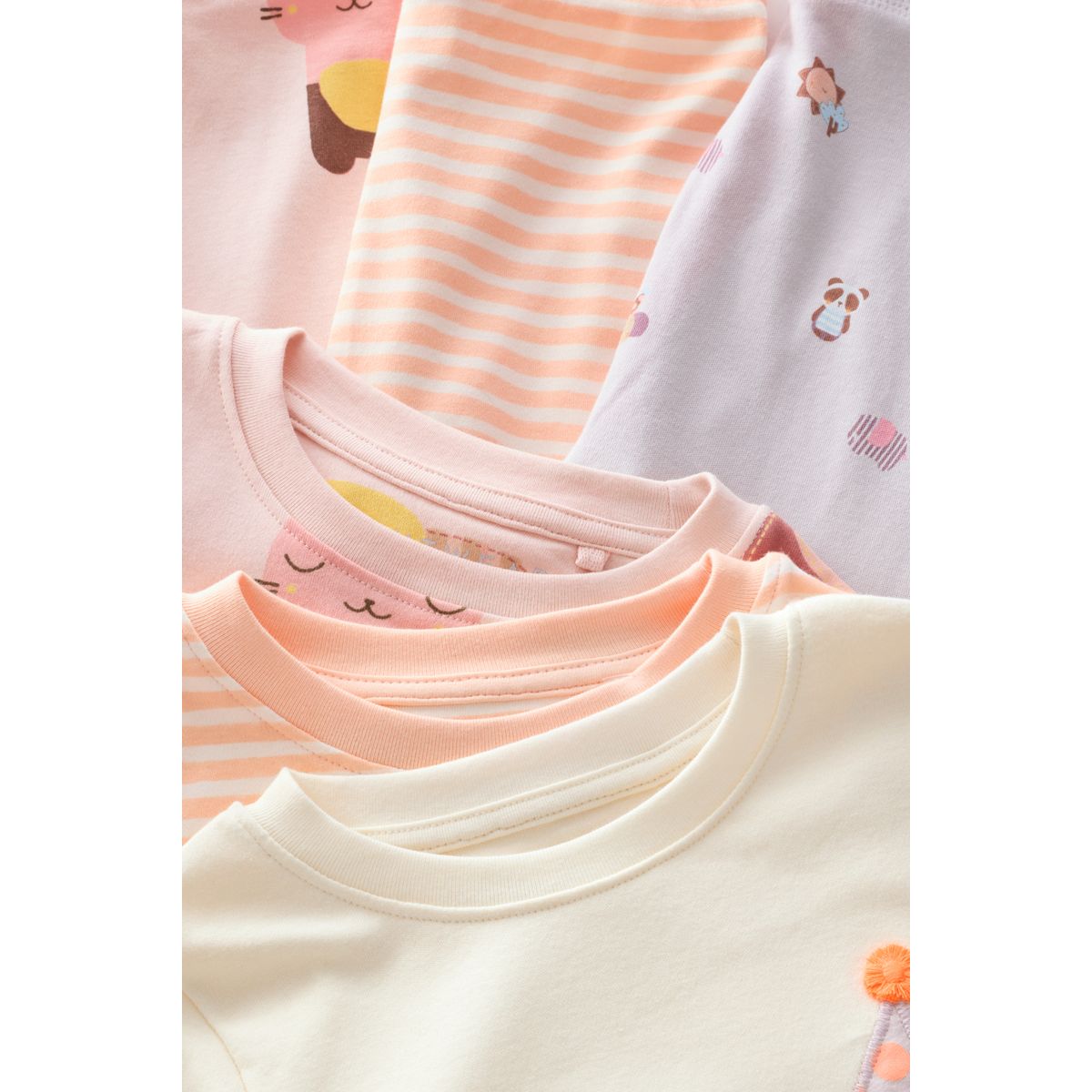 Pyjama douillet à manches longues, lot de 3 caractère pastel, NEXT