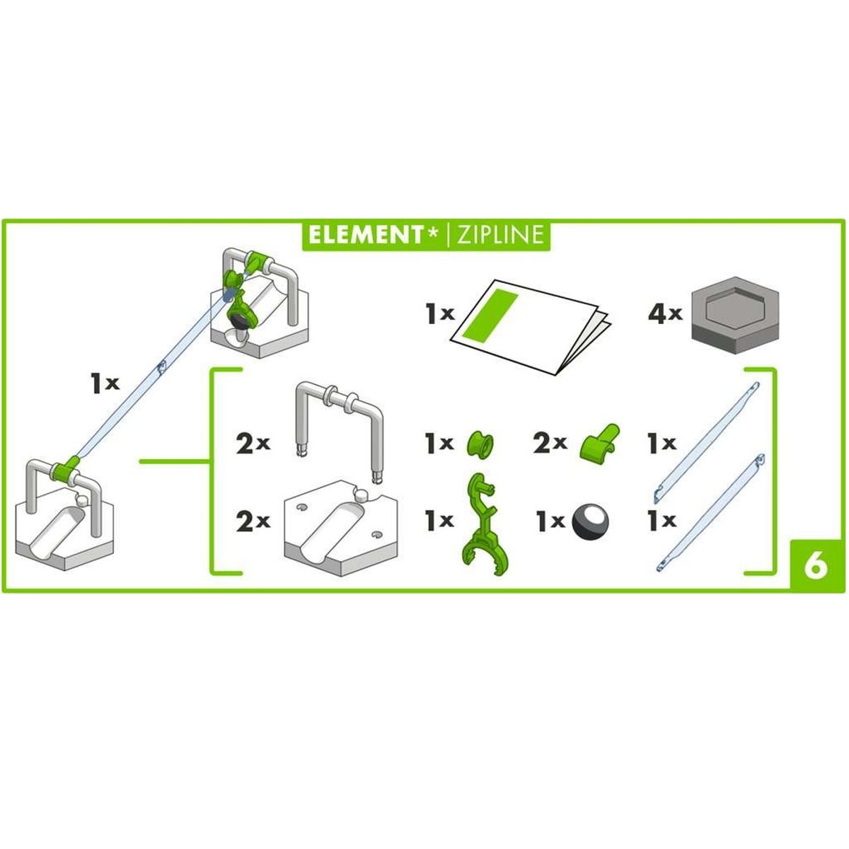 Extension Tyrolienne 2 gris, RAVENSBURGER