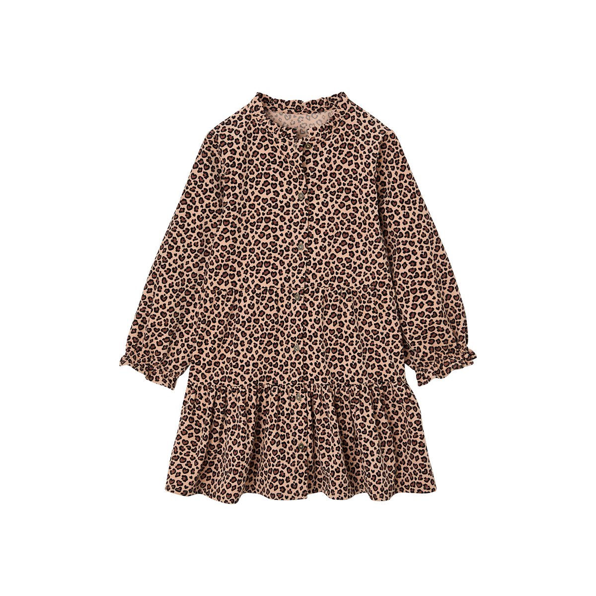 Robe manches longues bleu ardoise, VERTBAUDET