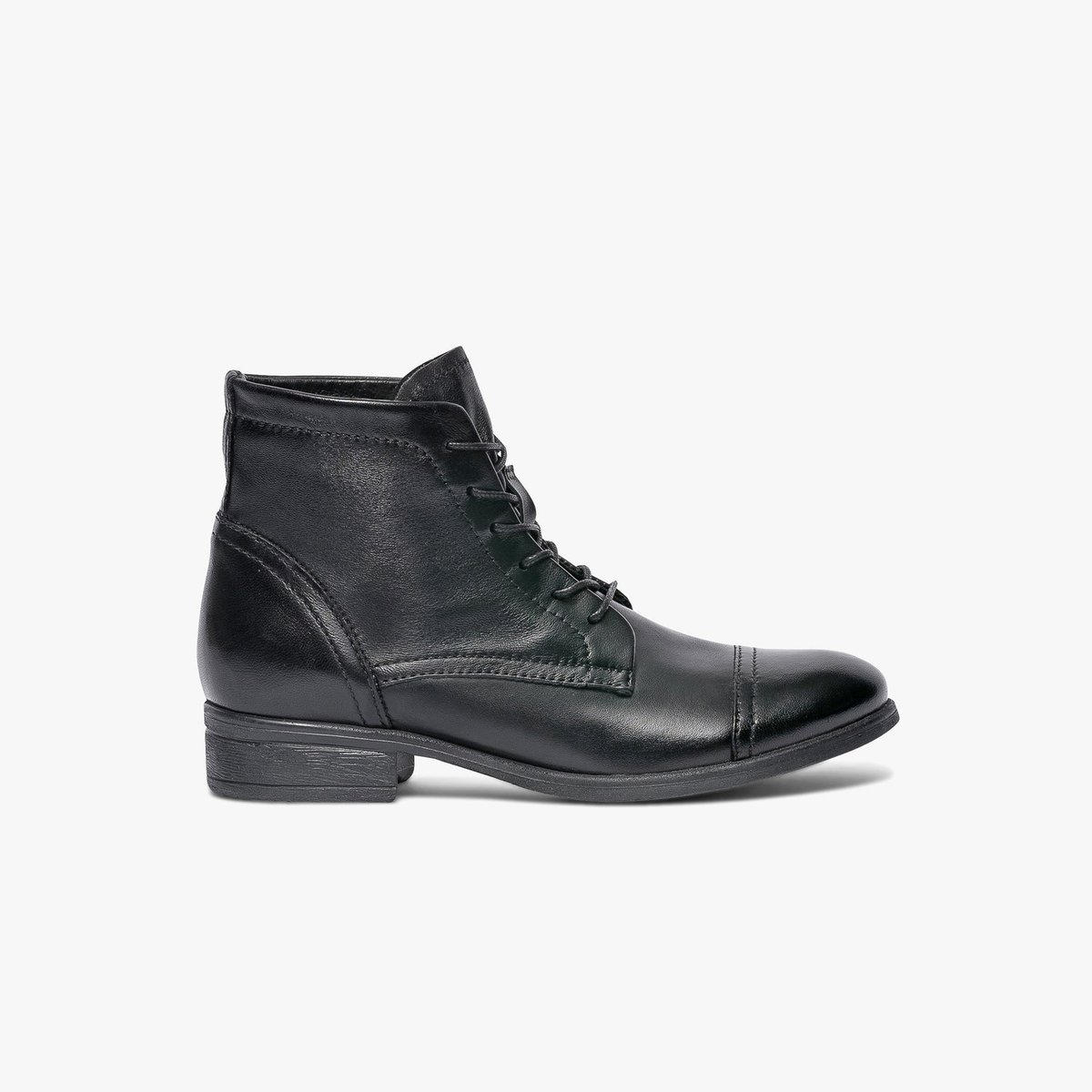 Boots À Talon en cuir TIAGO noir, BOCAGE