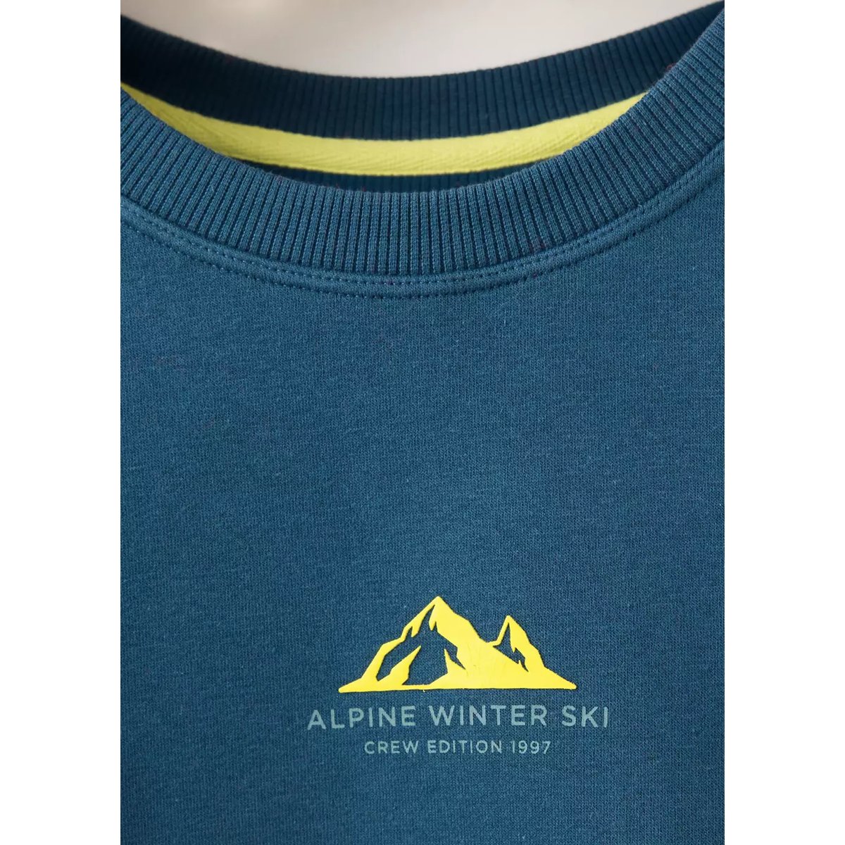 Sweat-shirt coton imprimé bleu marine, MANGO KIDS