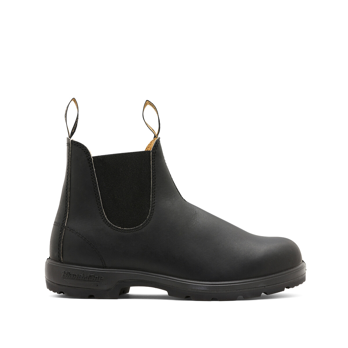 Boots chelsea en cuir 558 noir mat, BLUNDSTONE