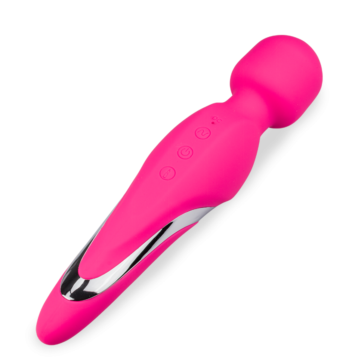 Vibromasseur puissant fantasy wand chauffant couleur unique, LOVE AND VIBES