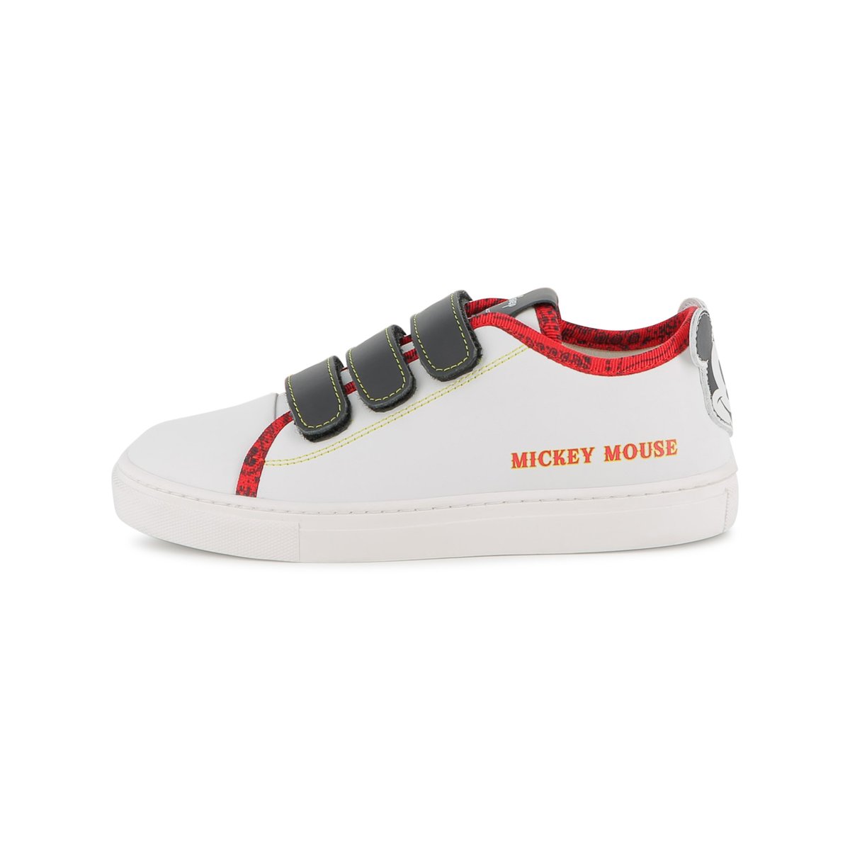 Baskets en cuir de vache blanc, MARC JACOBS