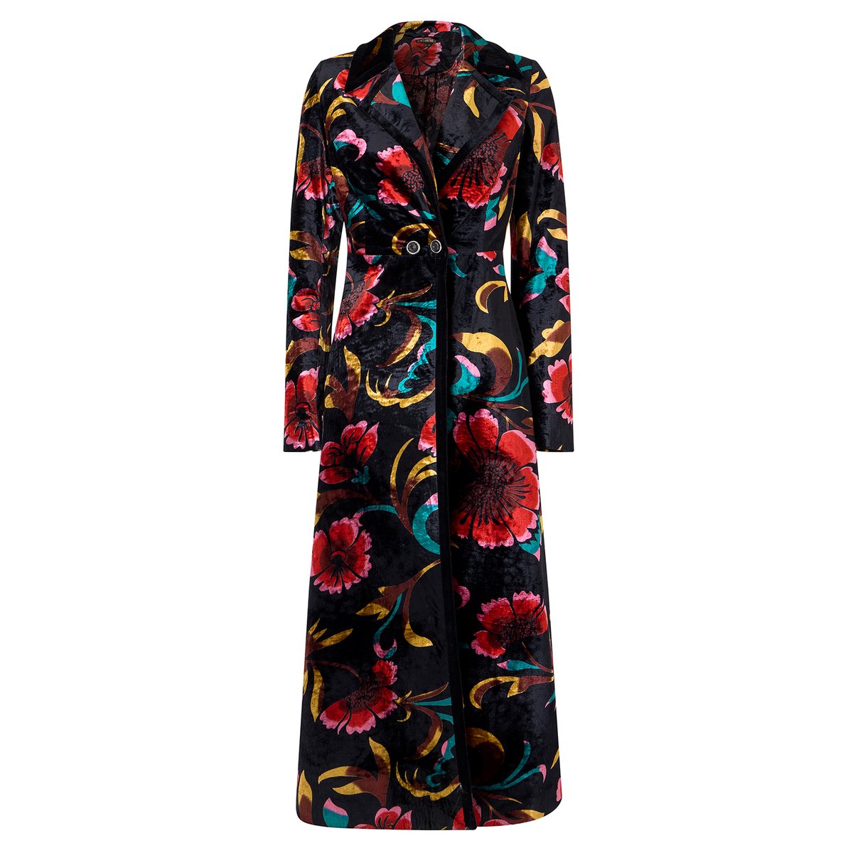 Remarquable Manteau en Velours Boutique noir, JOE BROWNS