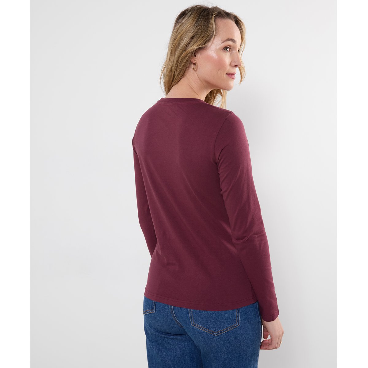 T-Shirt à Manches Longues Imprimé Papillon rouge, JOE BROWNS