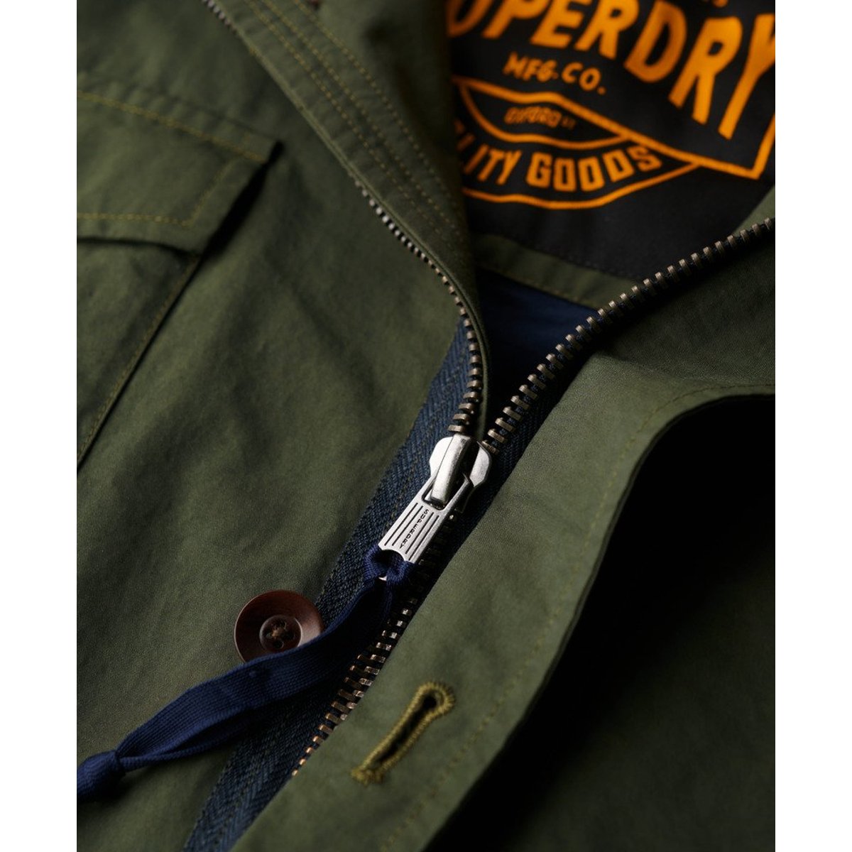 The Merchant Store - Veste militaire technique vert olive surplus goods, SUPERDRY