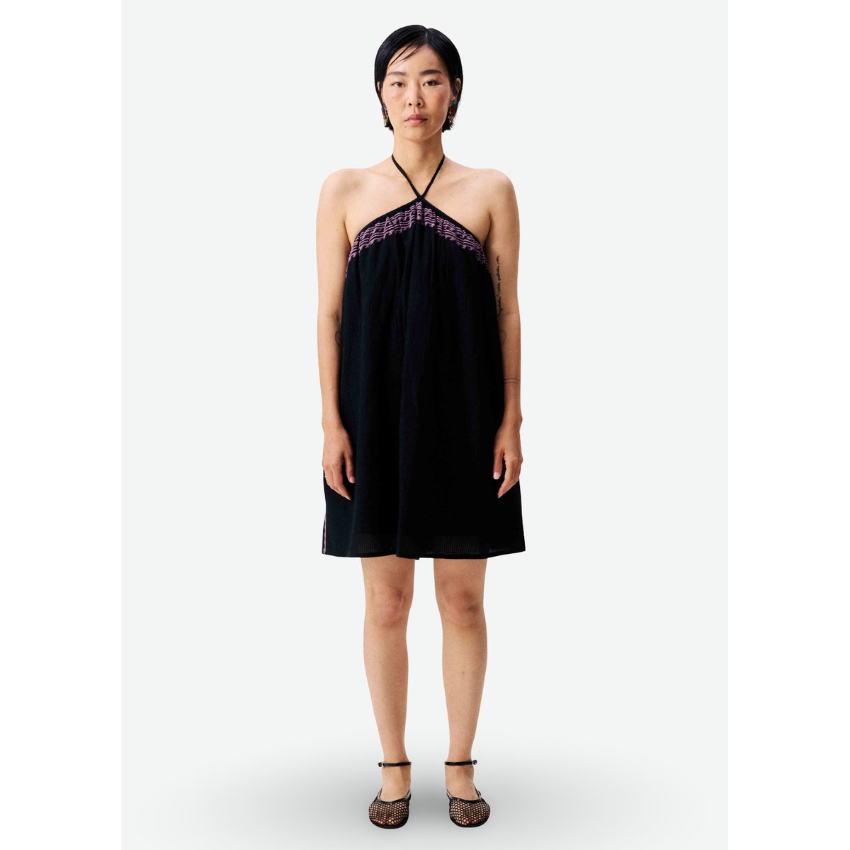 Robe DANAE noir, FRNCH
