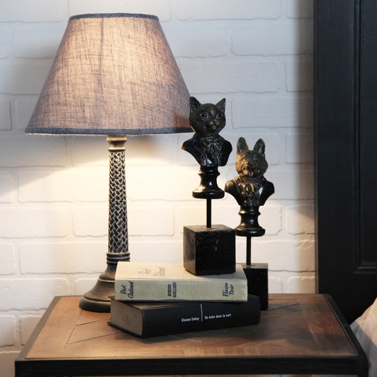 Statuette chien - CHIC noir, INTERIOR'S