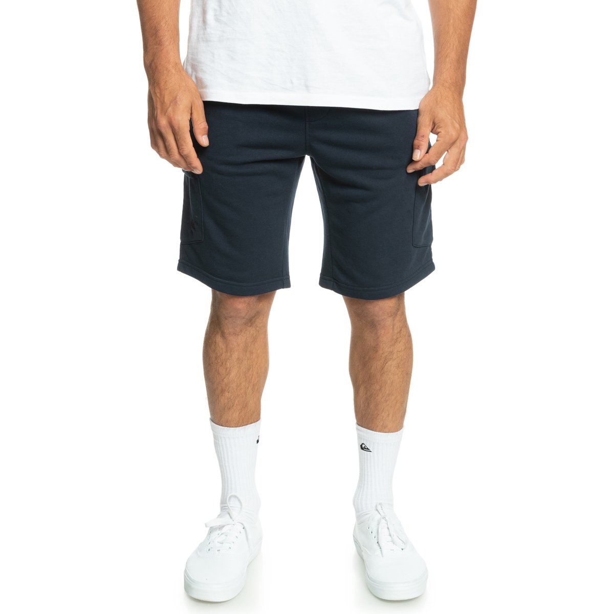 Short cargo en molleton JOGGER bleu navy blazer, QUIKSILVER