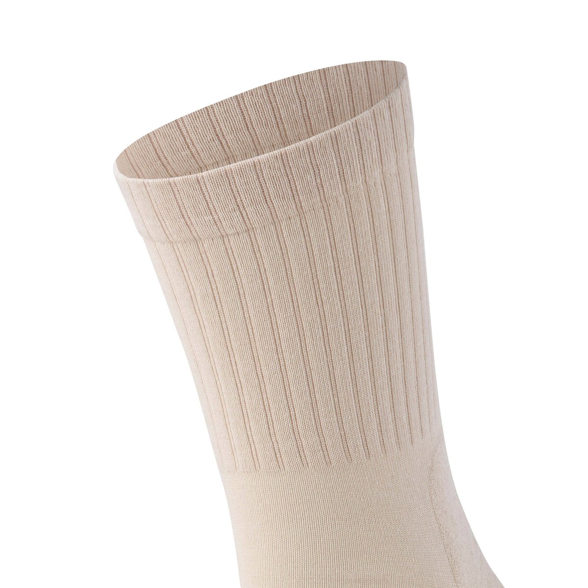 Chaussettes Run Rib Crew creme, FALKE