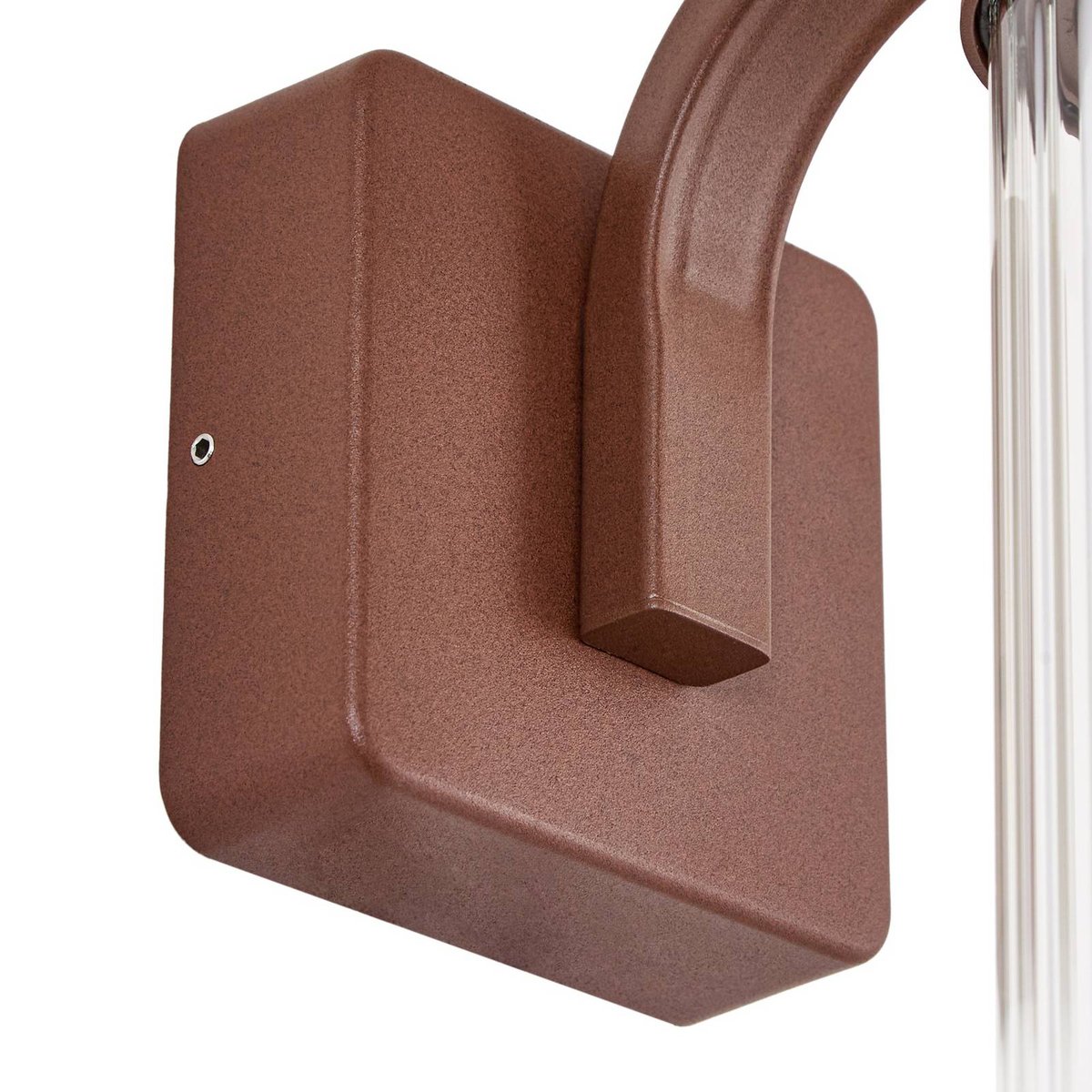 Applique extérieure en aluminium moderneLED rouille, transparent, blanc, LINDBY
